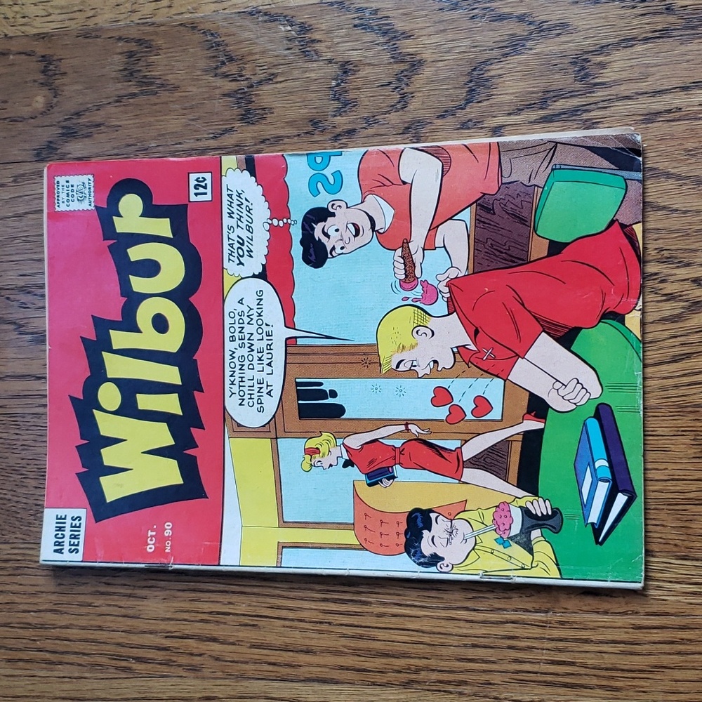 Vintage 60s Wilbur No. 90 Archie Series Comic Book
